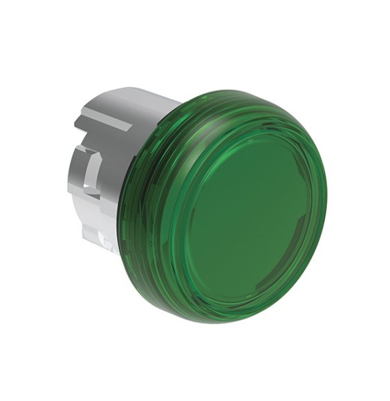 Spia Illuminabile foro 22 serie Platinum Verde Lovato LPSL3