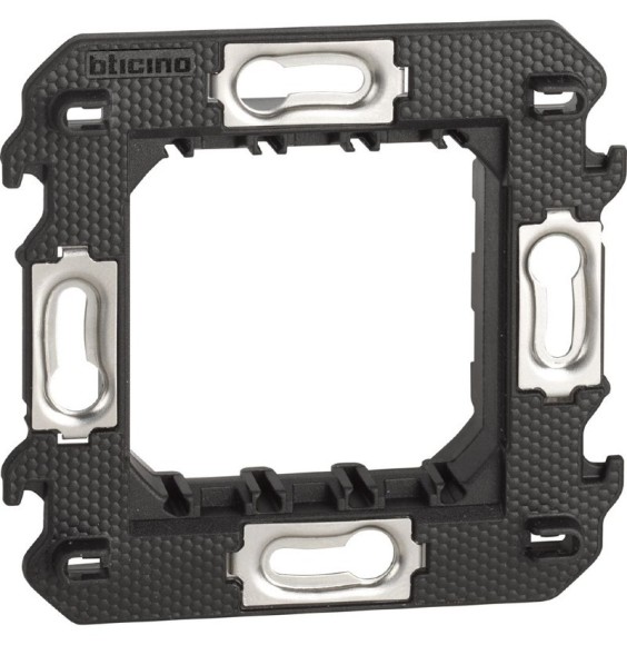 Supporto 2 moduli per scatole 502E Bticino Living Now K4702