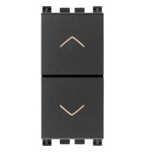Doppio Pulsante Interbloccato con frecce Vimar Arke' 10A  Grigio 19062