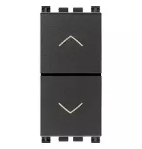 Doppio Pulsante Interbloccato con frecce Vimar Arke' 10A  Grigio 19062