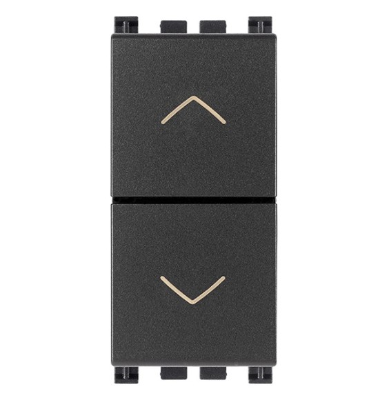 Doppio Pulsante Interbloccato con frecce Vimar Arke' 10A  Grigio 19062