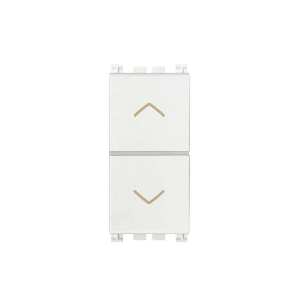 Doppio Pulsante Interbloccato con frecce Vimar Arke' 10A  Bianco 19062.B