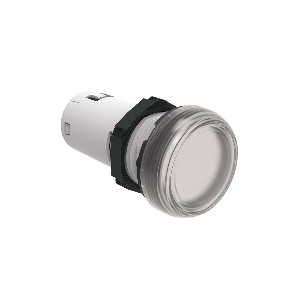Spia da incasso a led Bianca Luce fissa 230V AC foro 22 Lovato LPMLM7