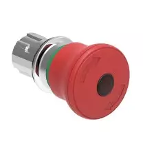 Pulsante a fungo illuminabile sgancio a rotazione Foro 22 Lovato LPSBL6644