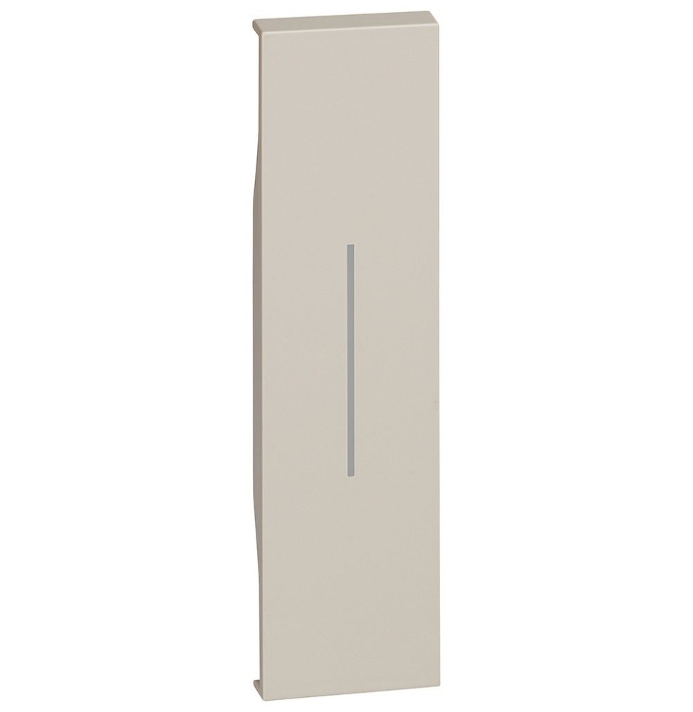 Cover Bticino Living Now illuminabile per comandi un modulo colore sabbia  KM01