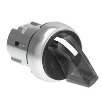 Selettore illuminabile bianco foro 22  a 2 posizioni Lovato LPSSL1208
