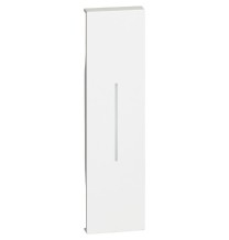 Cover Bticino Living Now illuminabile per comandi un modulo colore bianco  KW01