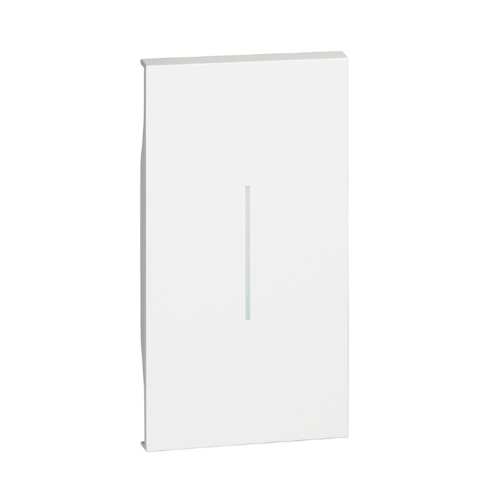 Cover Bticino Living Now illuminabile 2 Moduli colore bianco  KW01M2