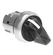 Selettore a tre posizioni illuminabile Bianco foro 22 Lovato LPSSL1308