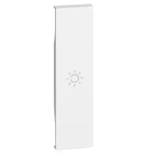 Cover Bticino Living Now illuminabile simbolo luce un modulo colore bianco KW01A