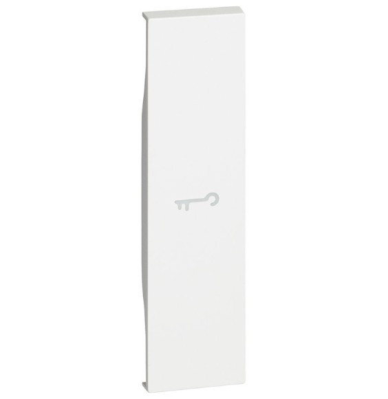 Cover Bticino Living Now illuminabile simbolo chiave colore bianco  KW01F