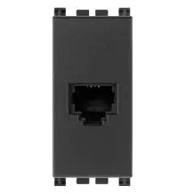 Presa Telefonica RJ11 6/4 Vimar Arke' Grigia 19320