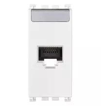 Presa di rete Categoria 6 RJ45 non schermata Vimar Arke' Bianca 19339.13.B