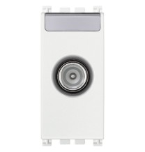 Presa TV Passante Con Attacco Maschio Attenuazione 10dB Vimar Arke' Bianca 19300.10.B