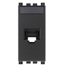Presa di rete categoria 5E RJ45 UTP Vimar Arke' Grigia 19339.11