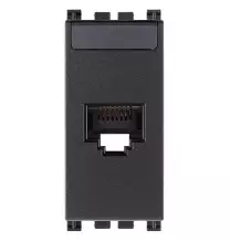 Presa di rete categoria 5E RJ45 UTP Vimar Arke' Grigia 19339.11