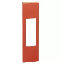Cover Bticino Living Now per prese interruttori e pulsanti a tirante rossa KR02