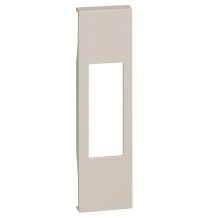 Cover Bticino Living Now per prese, interruttori bipolari e pulsanti a tirante colore Sabbia  KM02