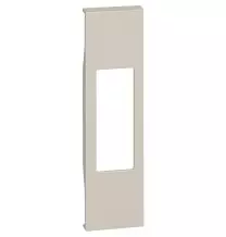 Cover Bticino Living Now per prese, interruttori bipolari e pulsanti a tirante colore Sabbia  KM02