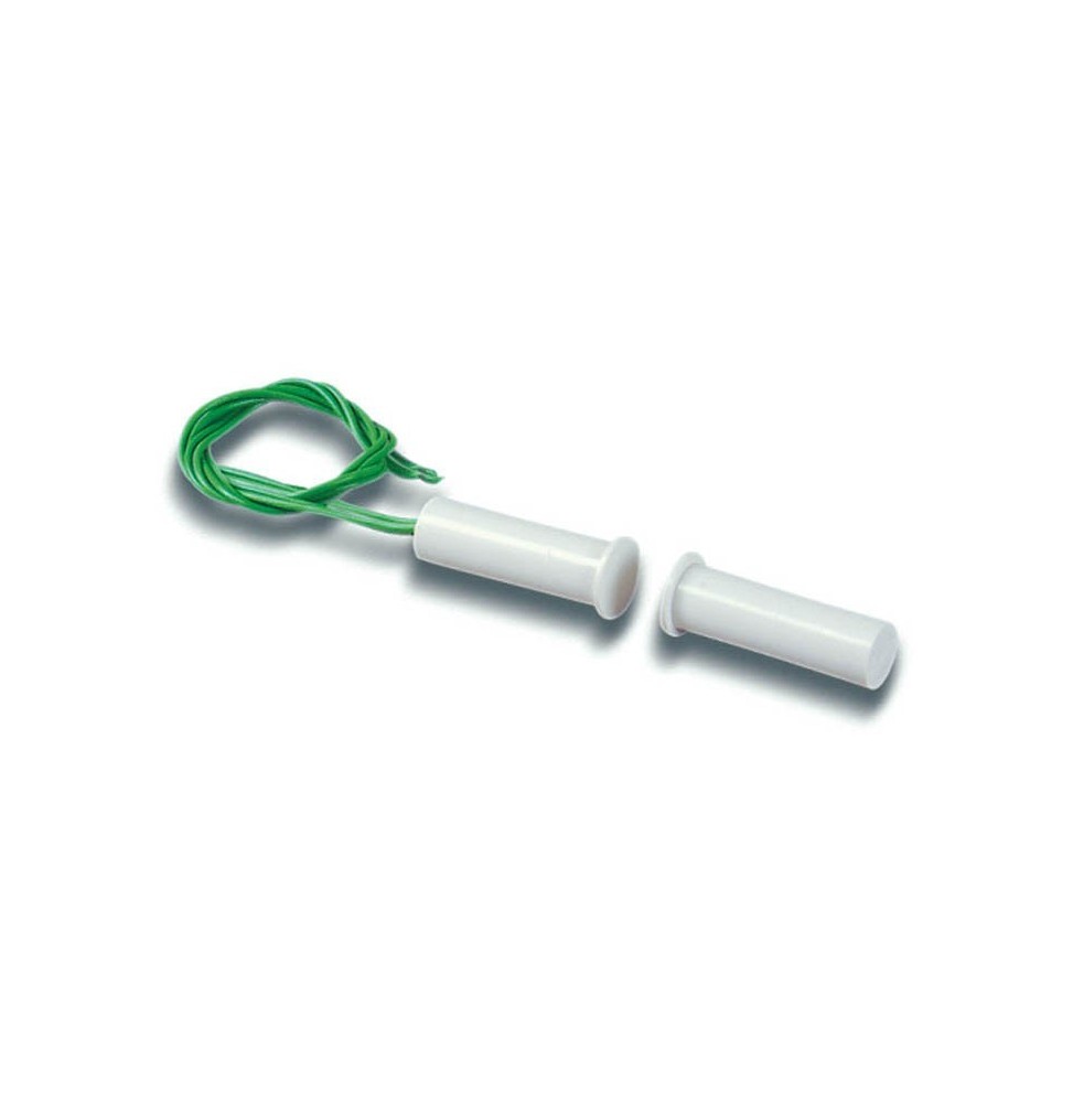 Contatto magnetico Hiltron C204 ad incasso in plastica a 4 fili