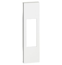 Cover Bticino Living Now per prese, interruttori bipolari e pulsanti a tirante colore Bianco  KW02