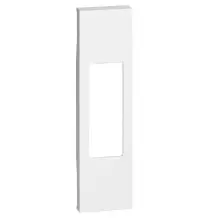 Cover Bticino Living Now per prese, interruttori bipolari e pulsanti a tirante colore Bianco  KW02