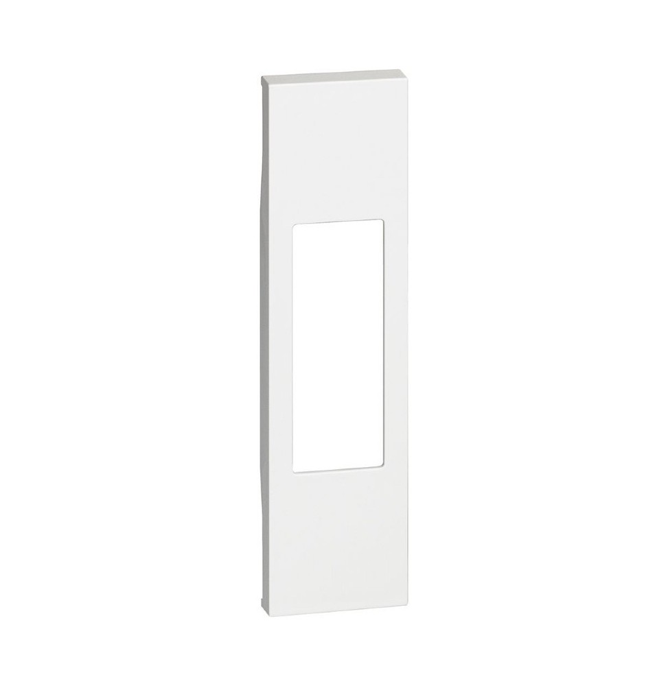 Cover Bticino Living Now per prese, interruttori bipolari e pulsanti a tirante colore Bianco  KW02