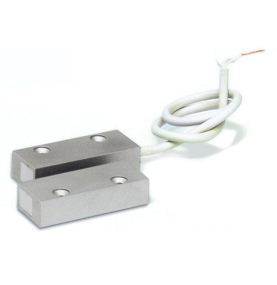 Contatto magnetico Hiltron C401 in alluminio a 4 fili
