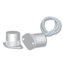 Contatto magnetico cilindrico ad incasso Hiltron C56 a 2 fili
