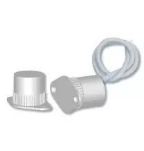 Contatto magnetico cilindrico ad incasso Hiltron C56 a 2 fili