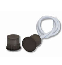 Contatto cilindrico ad incasso marrone Hiltron C56M con diametro foro 18 mm