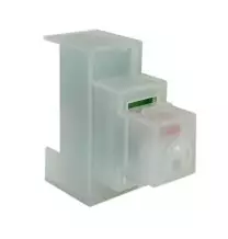 Rilevatore da incasso Hiltron IRINJ45 raggi infrarossi in colore bianco