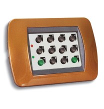 Tastiera elettronica Hiltron KBT per living con pannello in alluminio