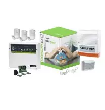 Kit antifurto completo Hiltron KPROTEC9 con centrale Protec9 e accessori inclusi