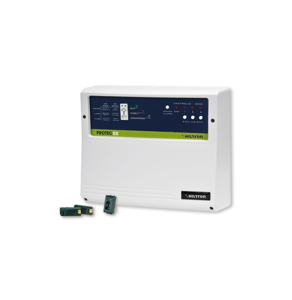 Centrale antifurto Hiltron Cia Protec5X a 4 zone con chiave elettronica