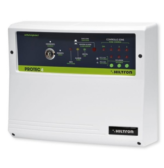 Centrale antifurto Hiltron Cia Protec4 3 zone + 24H di protezione