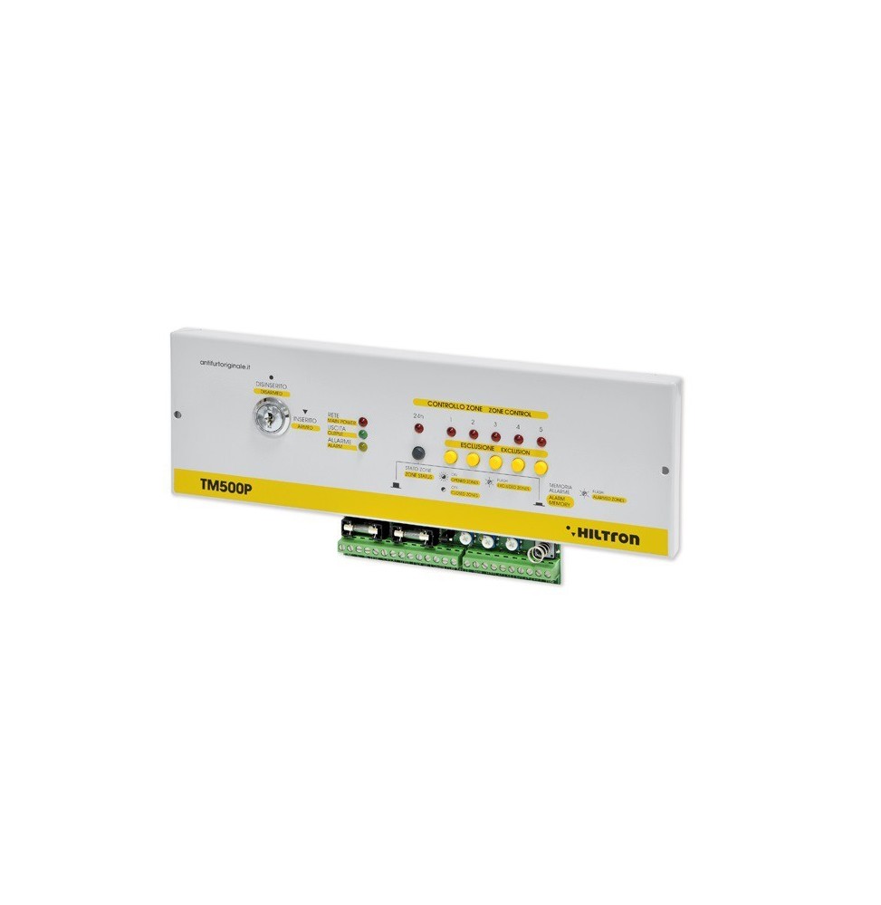 Centrale Antifurto Hiltron TM500P 5 zone + 24 ore di protezione continua