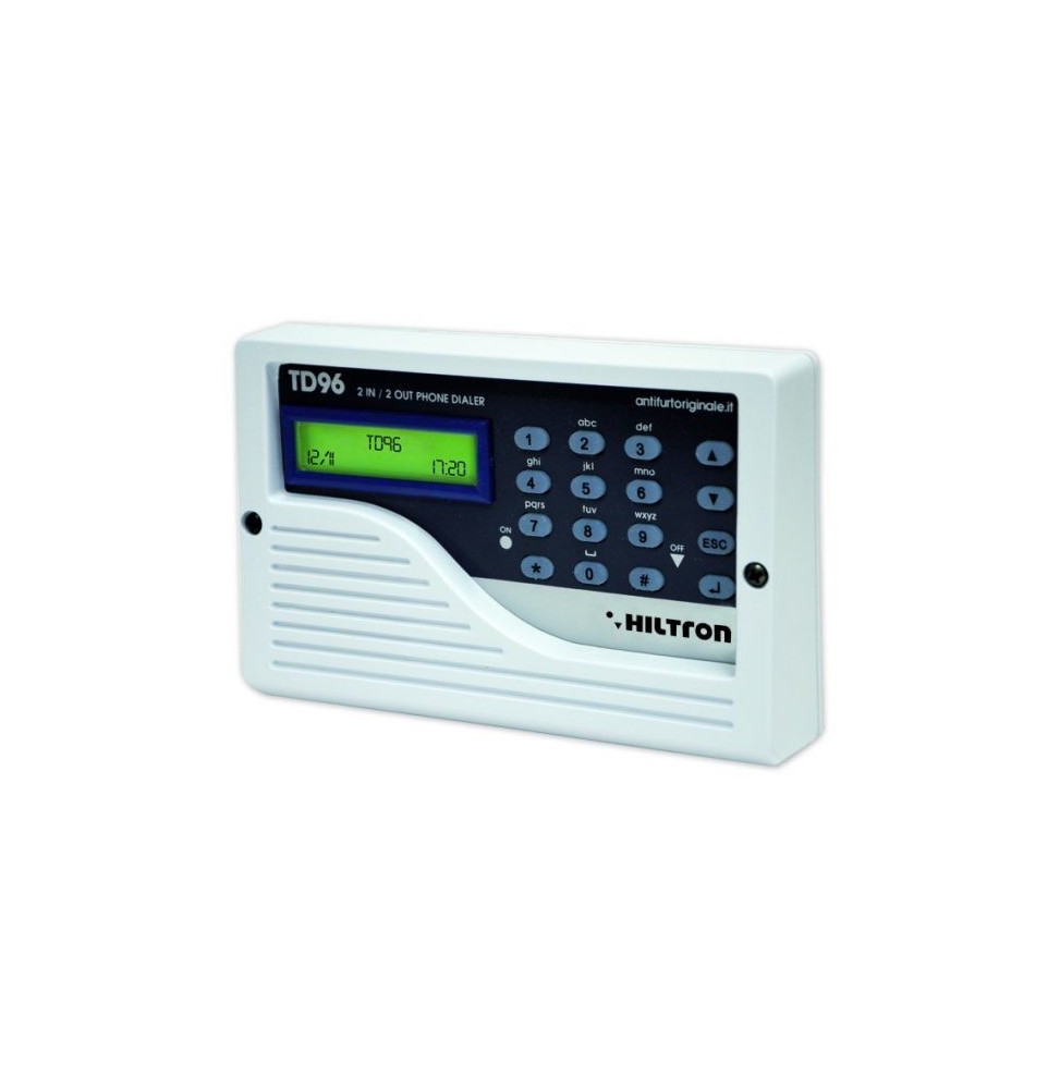 Combinatore telefonico Hiltron TD96 con 2 ingressi e 2 uscite