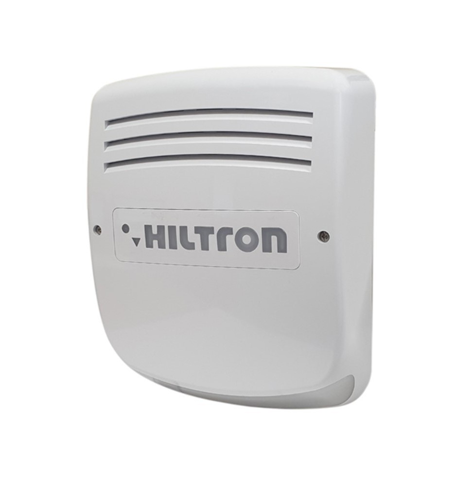 Sirena autolimentata Hiltron SA400 per esterno 14Vdc, IP44, in ABS bianco Sirena autolimentata Hiltron SA400 per esterno 14Vdc, IP44, in ABS bianco