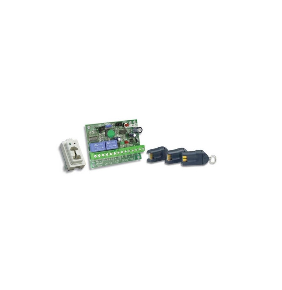 Kit chiave ad inserimento Magic SK103 con tre chiavi scheda e inseritore