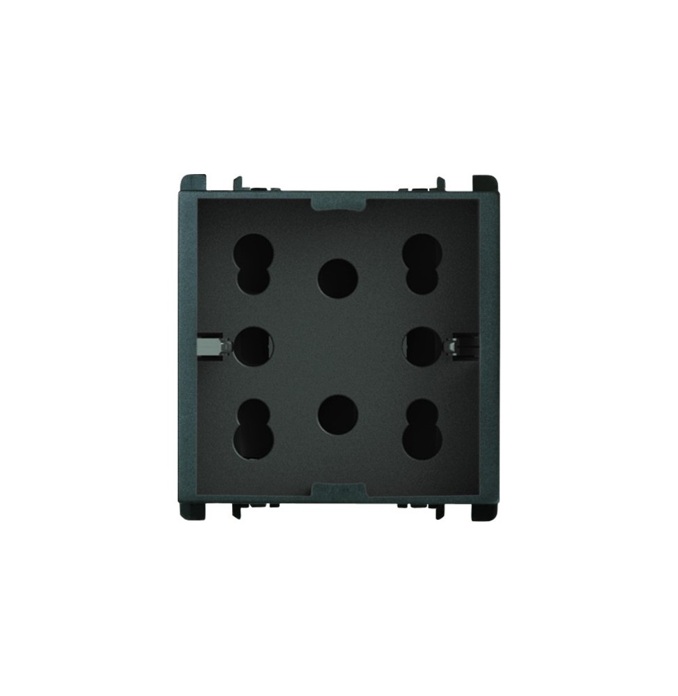 Presa Bipasso e Schuko 16A Urmet Nea 10311/2 Antracite