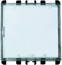 Pulsante Portanome bianco Simon Urmet 101282.B della Serie Nea Bianca