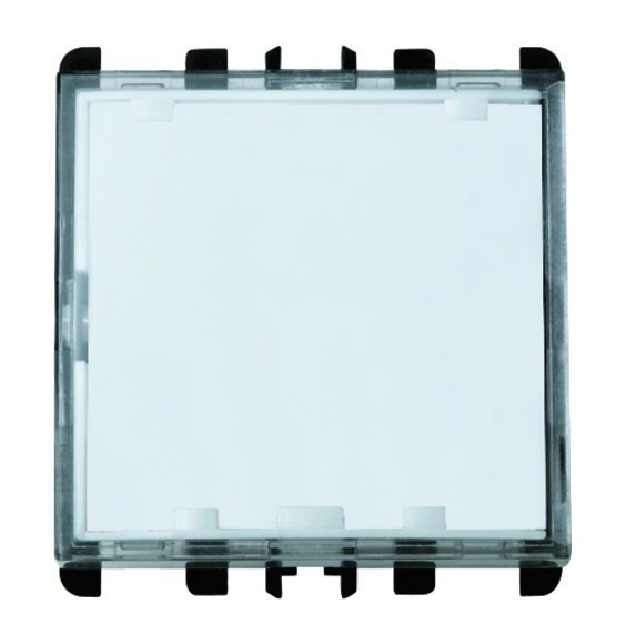 Pulsante Portanome bianco Simon Urmet 101282.B della Serie Nea Bianca