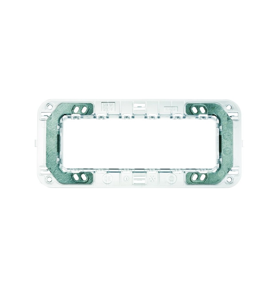 Supporto ribassato per 6 moduli Urmet Serie Nea 10706N