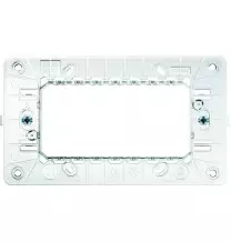 Supporto ribassato per 4 moduli Urmet Serie Nea 10704N