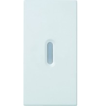 Copritasto Illuminabile Bianco Simon Urmet Serie Nea 10362.B