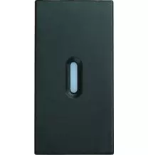 Copritasto Illuminabile Antracite Simon Urmet Serie Nea 10362