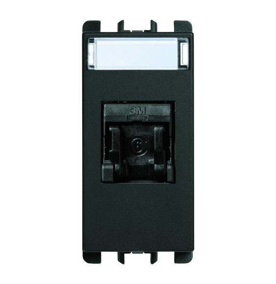 Presa di rete RJ45 Categoria 6 Antracite Simon Urmet Serie Nea 10446