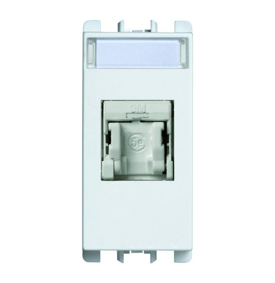 Presa RJ45 Categoria 6 Urmet Simon Nea Bianca 10446.B