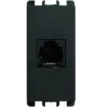 Presa Telefonica Antracite Simon Urmet 10411 Serie Nea